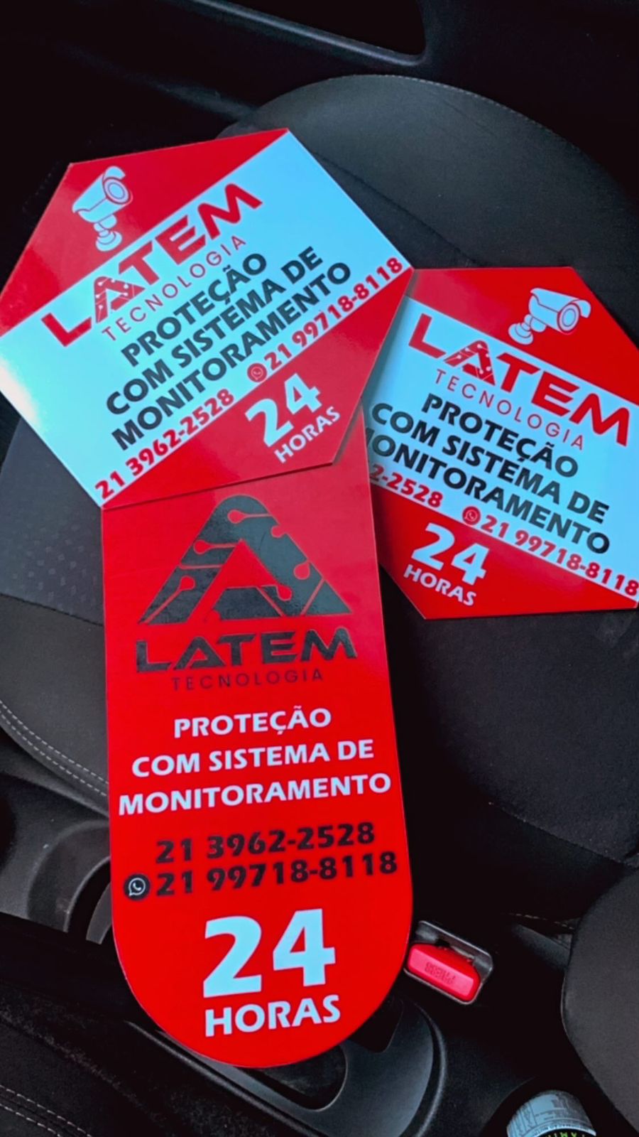 Adesivos de monitoramento 24 horas LATEM Tecnologia